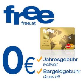Jetzt neu in Österreich: Die free Mastercard Gold